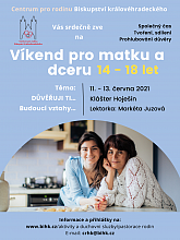 Víkend pro matky a dcery (14-18 let)