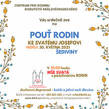POUŤ rodin za svatým Josefem