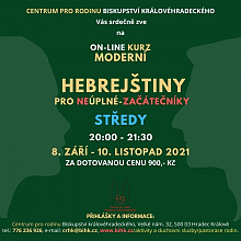 Kurz hebrejštiny II.