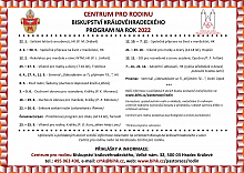 Plán Centra pro rodinu na rok 2022