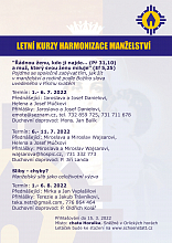 Harmonizace manželství 2022
