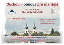 Duchovní obnova pro manžele 2023