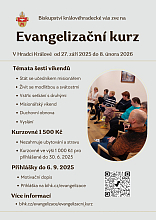 Plakát - Evangelizační kurz 2025-2026