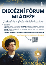 Plakát na Diecézní fórum mládeže 2025