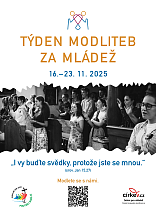 Plakát Týden modliteb za mládež 2025