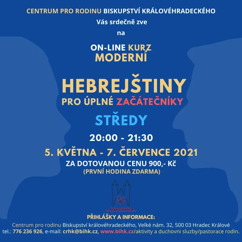 Kurz hebrejštiny I.