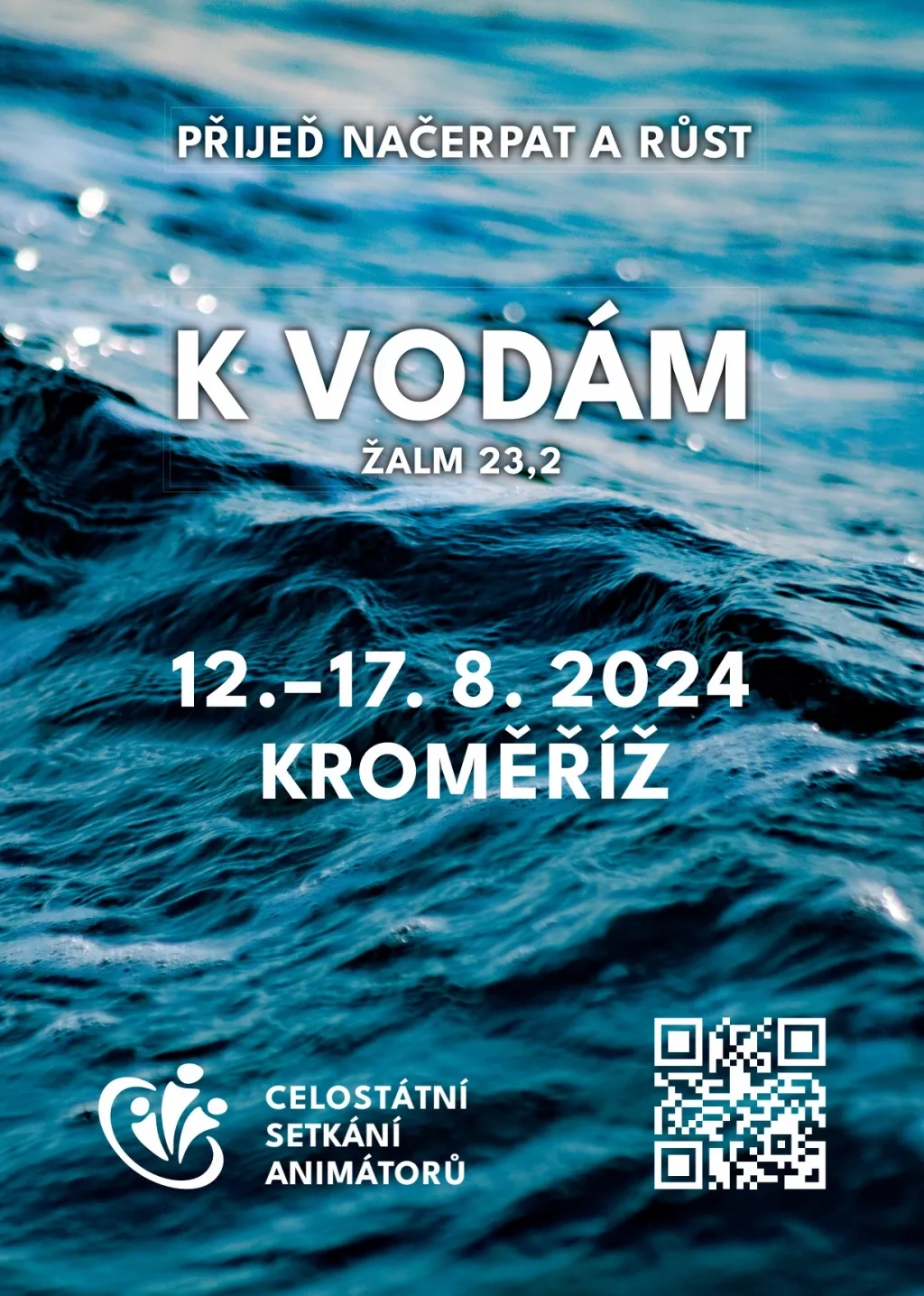 Plakát Celostátní setkání animátorů Kroměříž