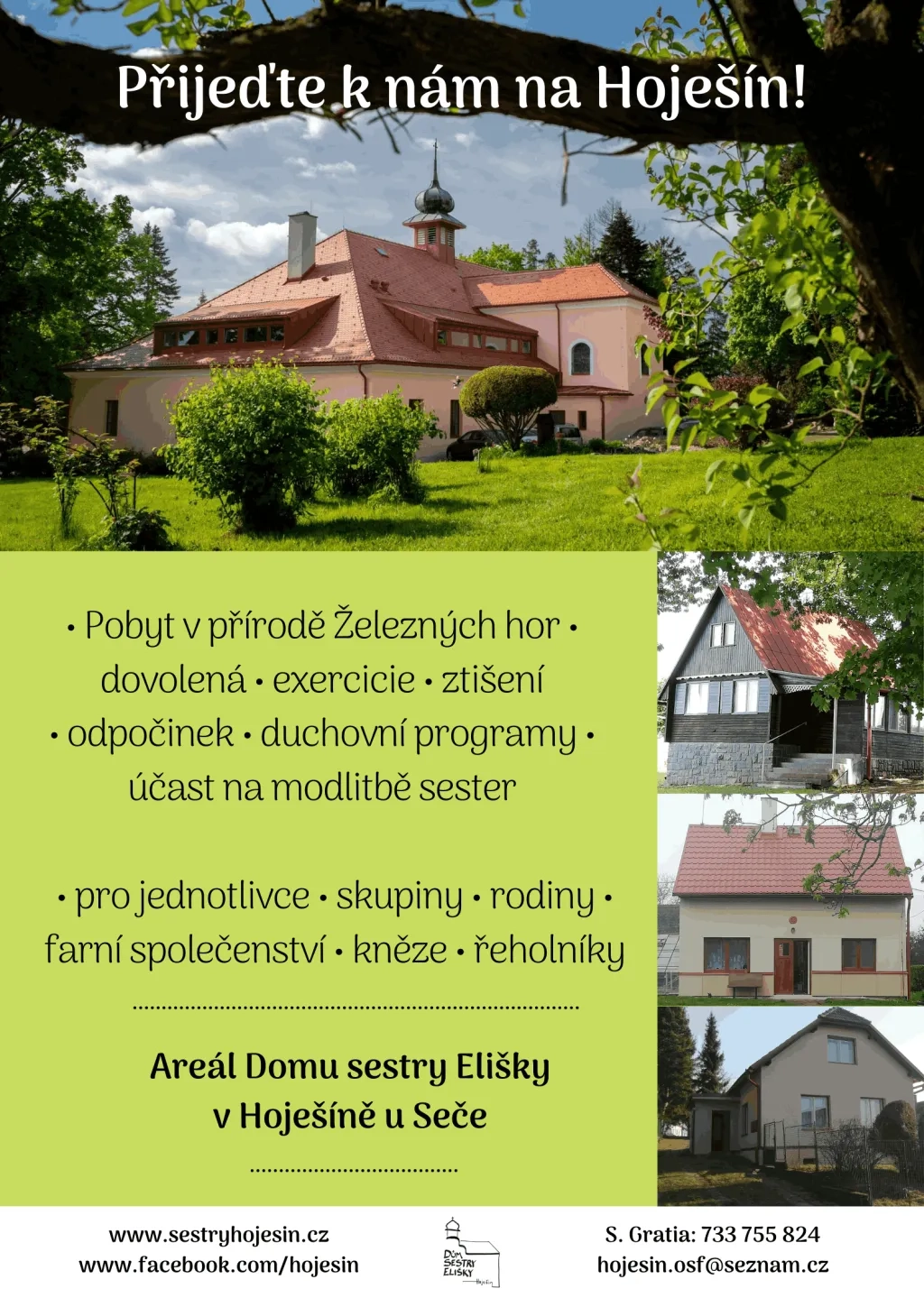 Hoješín ubytování 2026