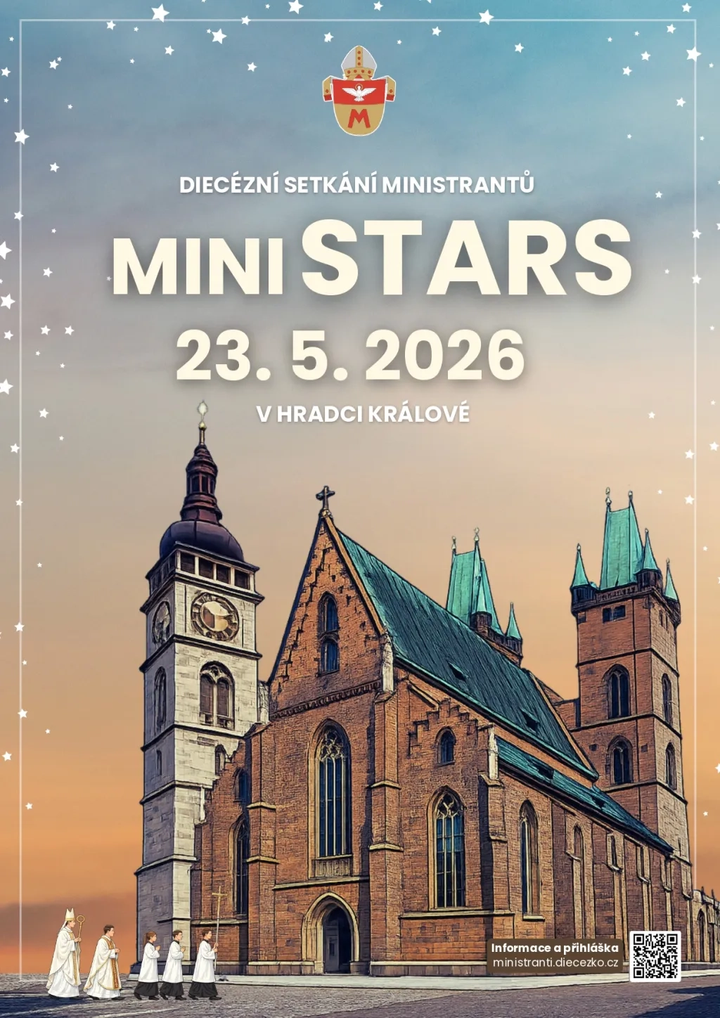 Plakát Diecézní setkání ministrantů