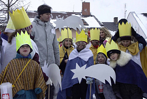 Tříkrálový průvod na koních