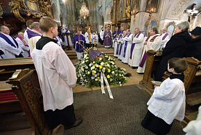 Pohřeb P. Norberta Josefa Zemana, OPraem.