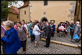 Biskup Jan Vokál navštívil Ledeč nad Sázavou