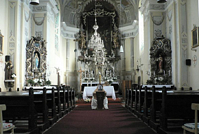 Pohřeb P. Ireneje Hlavačky ve Vilémově