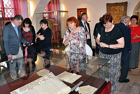 Slavnostní zahájení výstavy k výročí diecéze