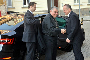 Hradec si prohlédla rakouská návštěva