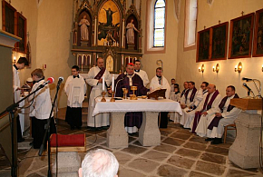 V Číhošti si poutníci připomněli výročí smrti P. Josefa Toufara