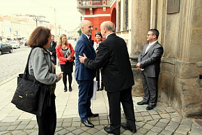 Velvyslanec Itálie v ČR navštívil rezidenci