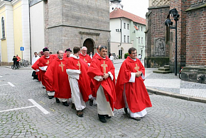 Vigilie Seslání Ducha Svatého v katedrále