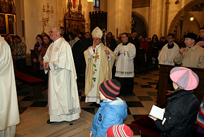 Zelený čtvrtek v katedrále Svatého Ducha