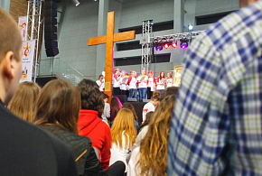 Setkání ve Wałbrzychu se účastnili i mladí z naší diecéze