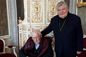 P. Jiří Mannl oslavil se svými spolubratry ze semináře 50 let kněžství