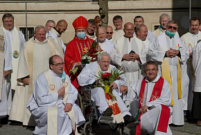 P. Jiří Mannl oslavil sté narozeniny